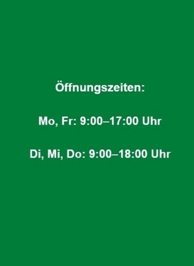 Öffnungszeiten Landesbibliothek © LB