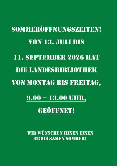 Öffnungszeiten © LB