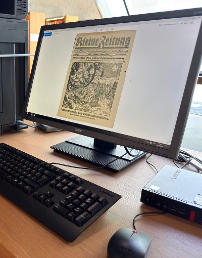 Digitales Steirisches Zeitungsarchiv (DSZ) © LB