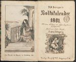 "Volkskalender 1861" - eines der ersten Jugendwerke des steirischen Dichters