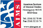 AIMS umfasst 2013 erstmals eine Liedermatinee im Auditorium des Joanneumsviertels