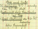 Zum Durchblättern bitte anklicken. Auf Seite 13 der letzte Eintrag: Bombenangriff am Ostermontag 1945 ©      