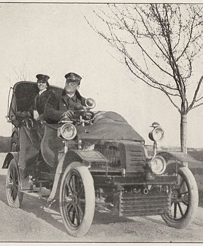 Mit dem Auto durch den Sommer 1913 © LB